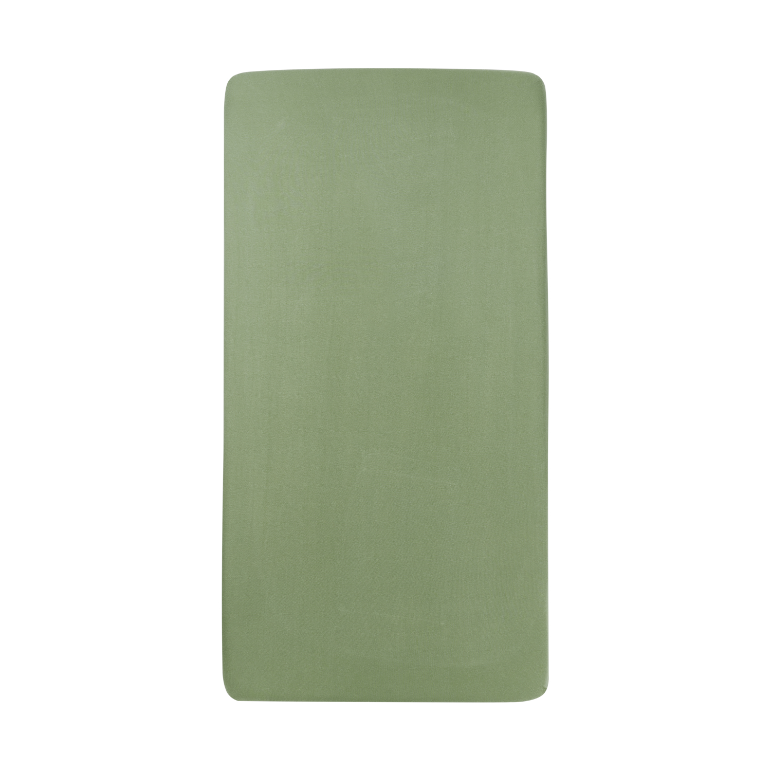 Meyco Uni Hoeslaken Ledikant - 60 x 120 cm - Olive Green