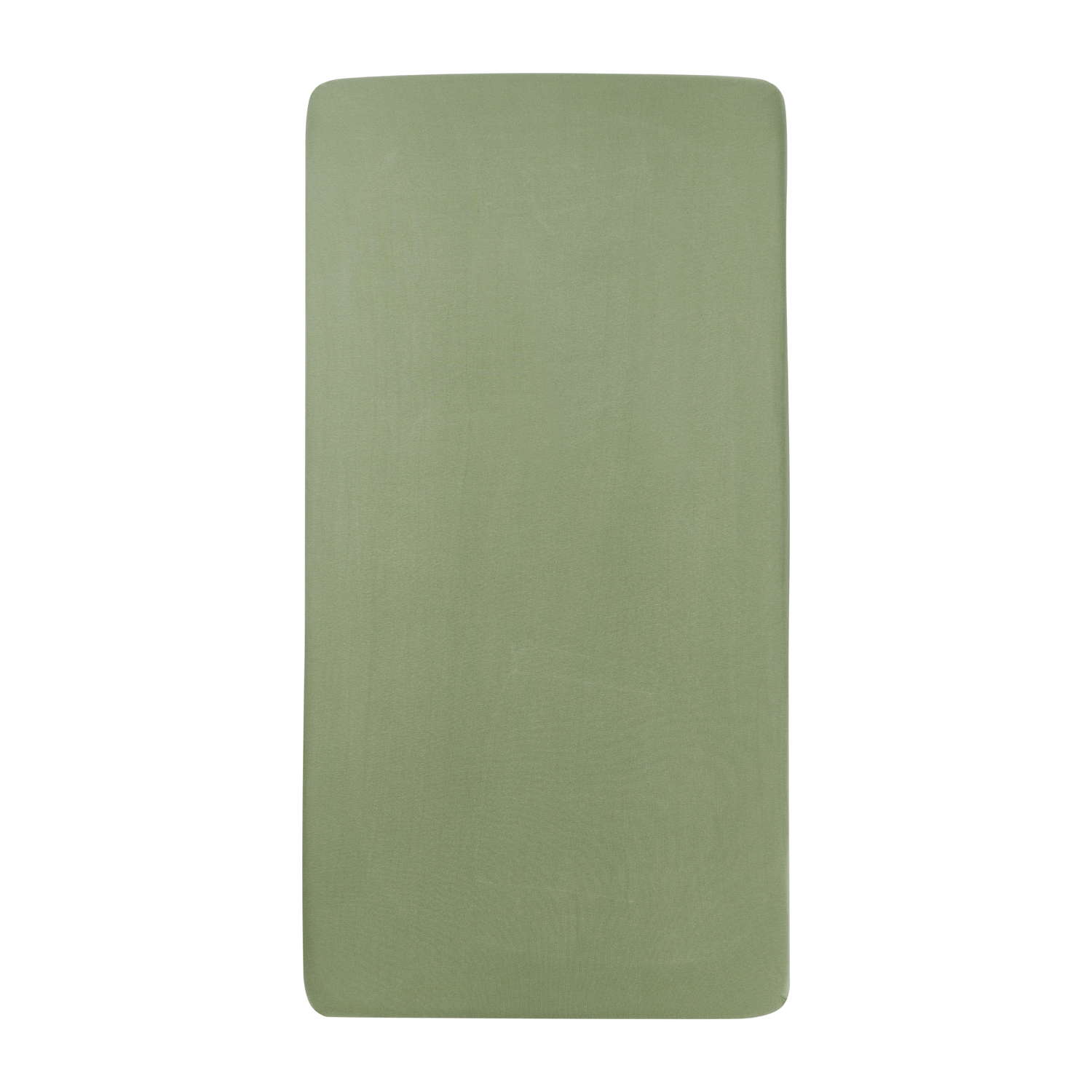 Meyco Uni Hoeslaken Wieg - 40 x 80 / 90 cm - Olive Green