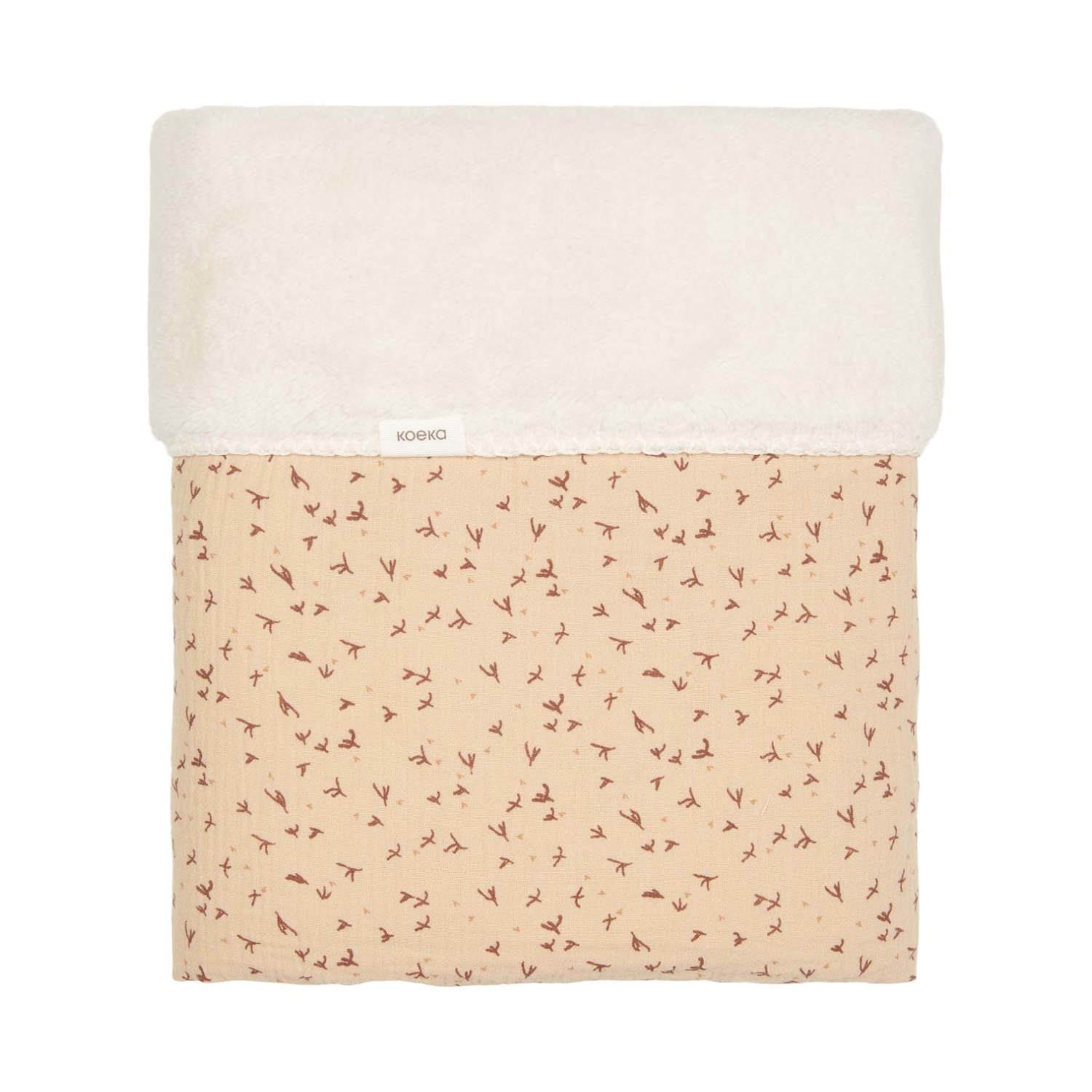 Koeka Wiegdeken Teddy Trail - Beige