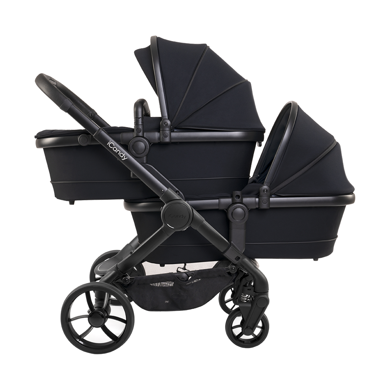 ICandy Peach 7 Twin Kinderwagen - Black