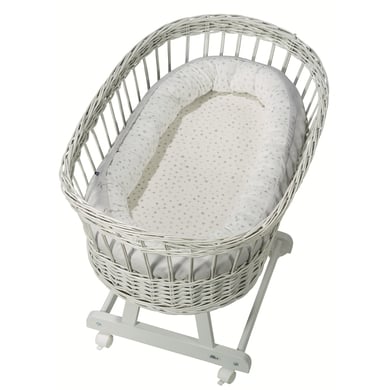 Alvi Birthe  Bundelset Bassinet + Sluimernest Aqua Dot