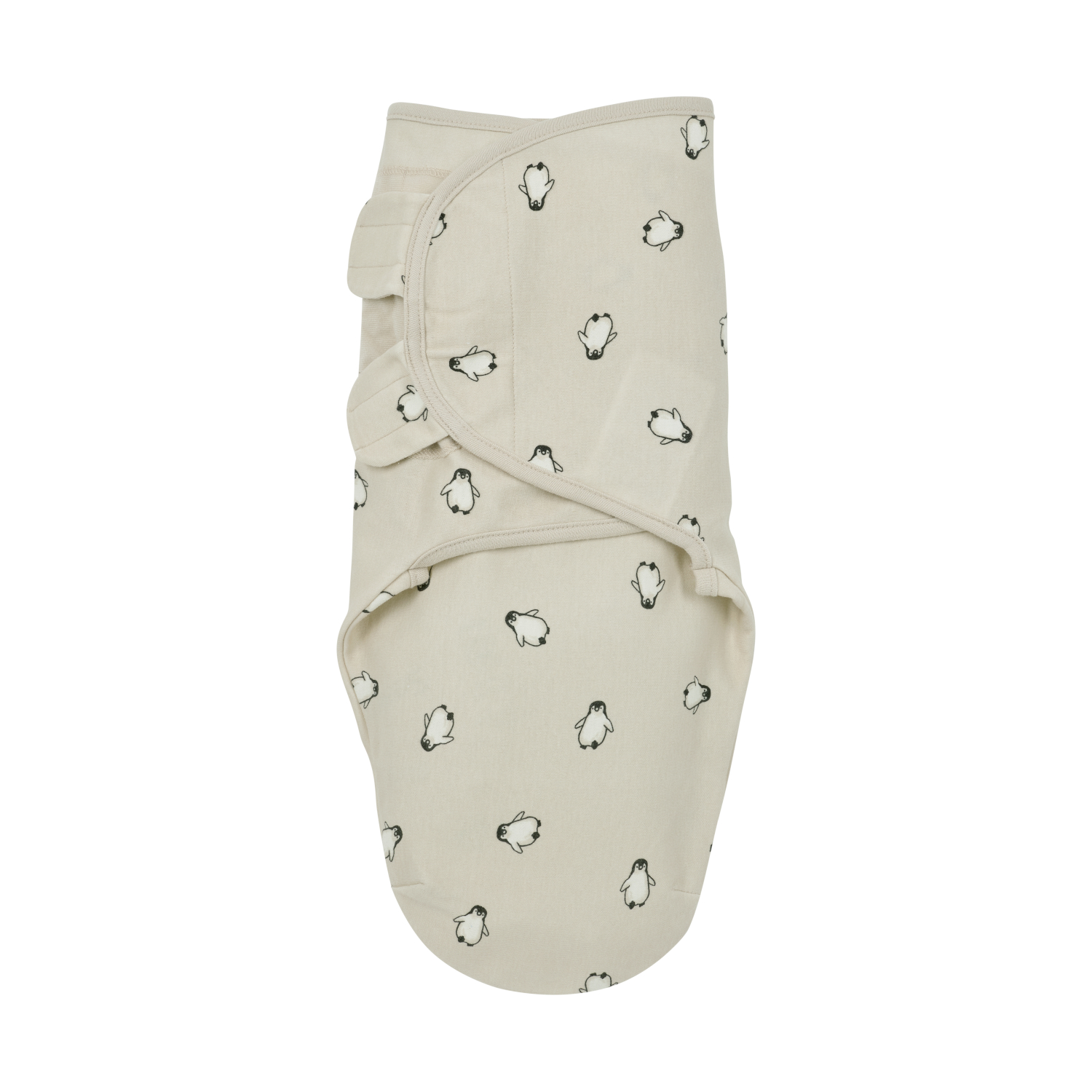 Meyco Penguin Swaddle Inbakerdoek - 0-3 Mnd - Soft Sand