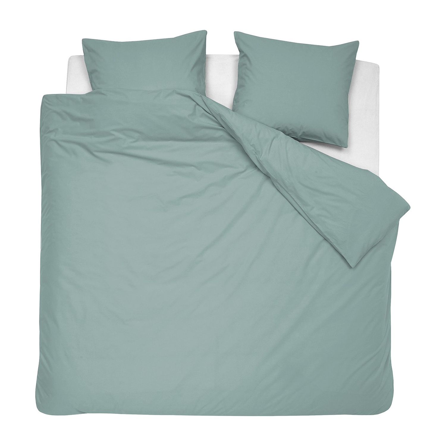 Cinderella Weekend Dekbedovertrekset - 155 x 220 cm - Mineral Green