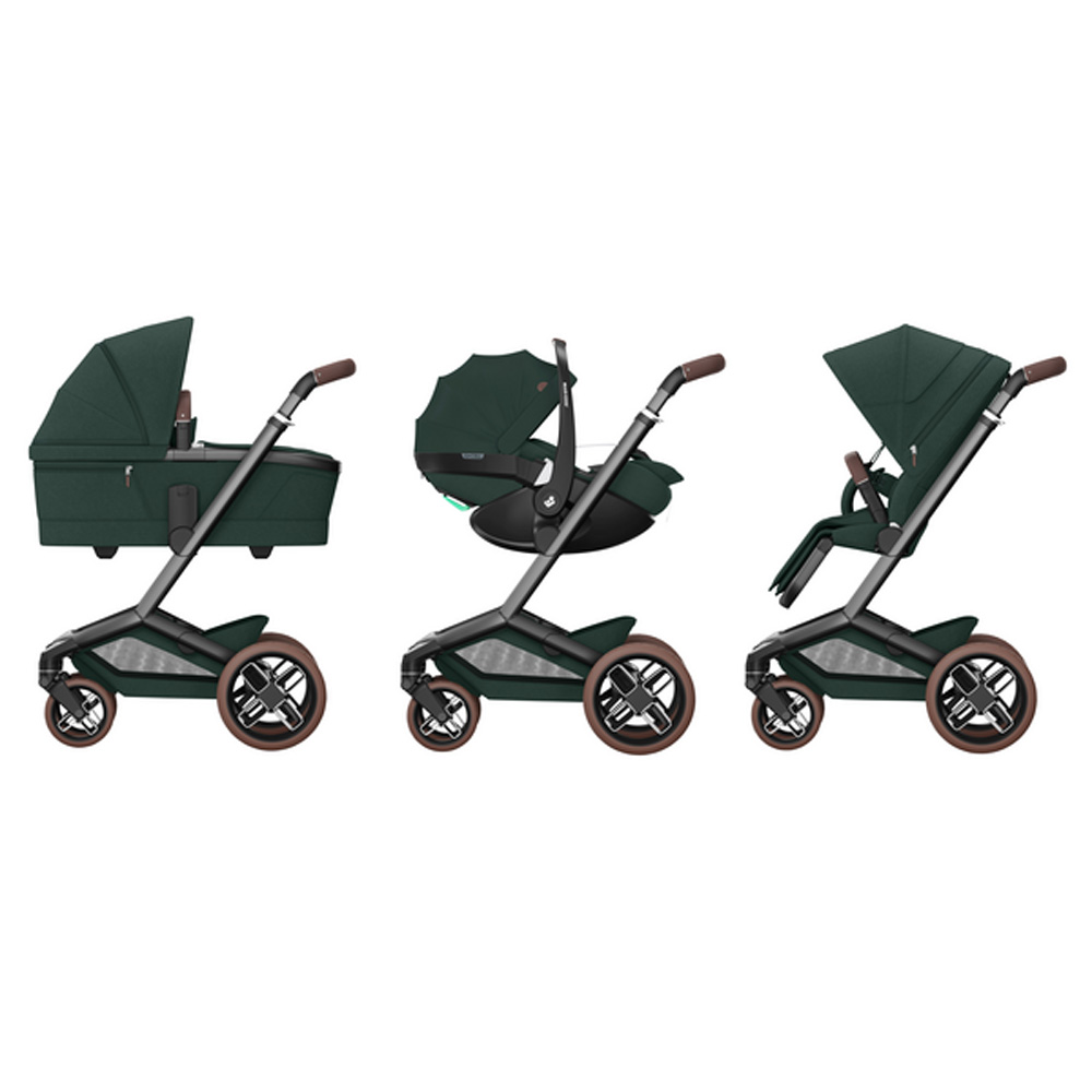 Maxi-Cosi Fame Bundel - Twillic Green