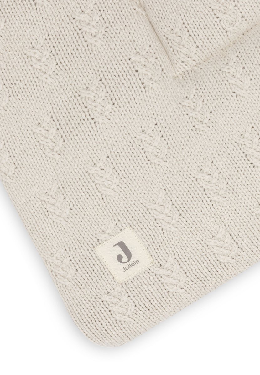 Jollein Boxkleed 75x95cm Grain Knit - Oatmeal