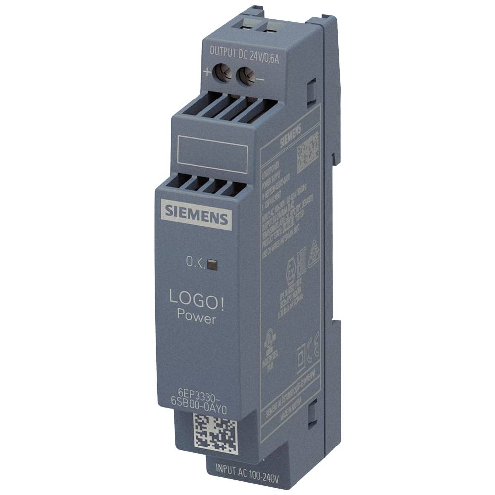 Siemens 6EP3330-6SB00-0AY0 DIN-rail netvoeding Inhoud: 1 stuk(s)