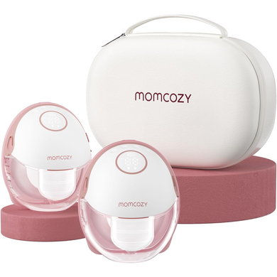 Momcozy M6 Mobile Milch Pumpe Doppelt Maroon