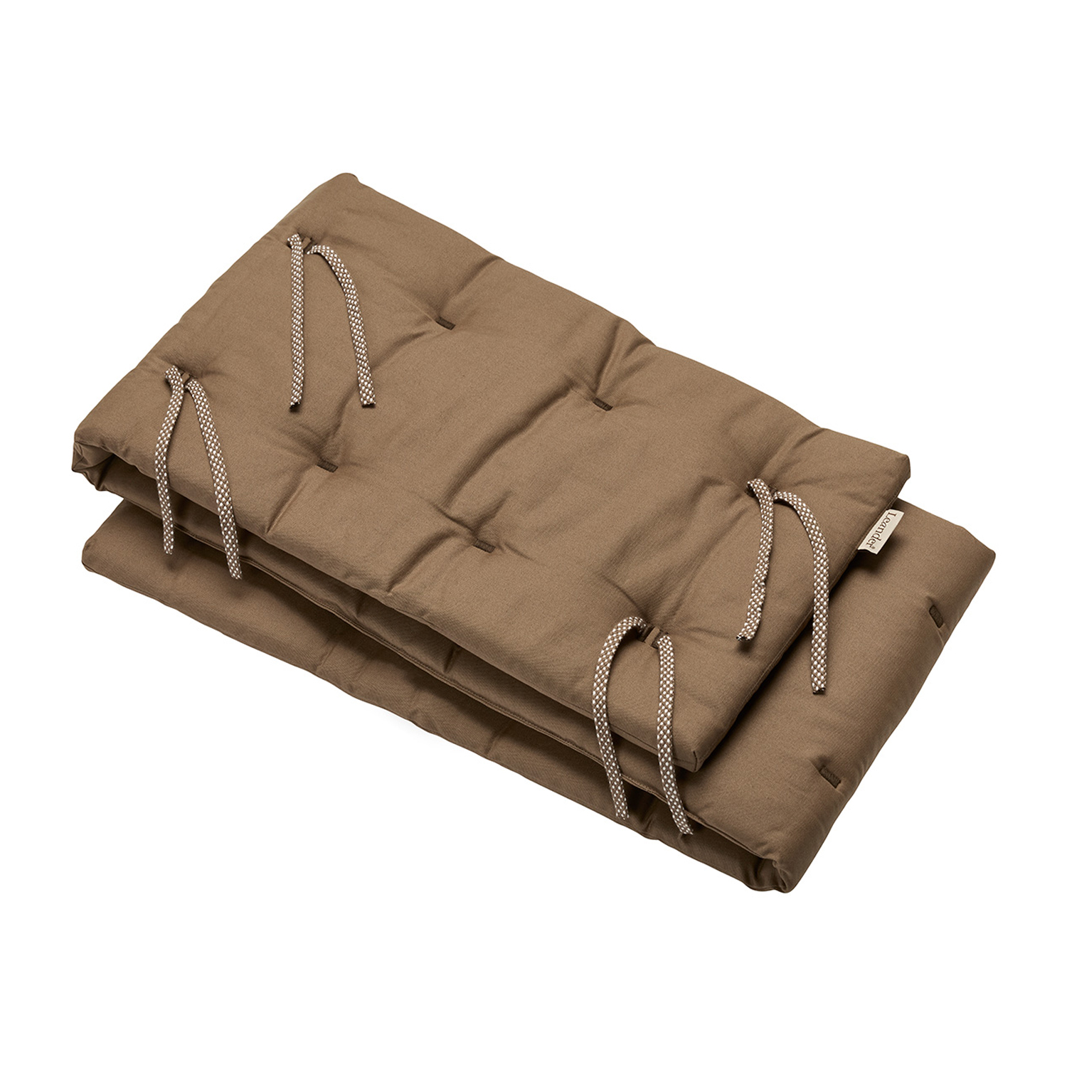 Leander Linea Bed Bumper - Mocca