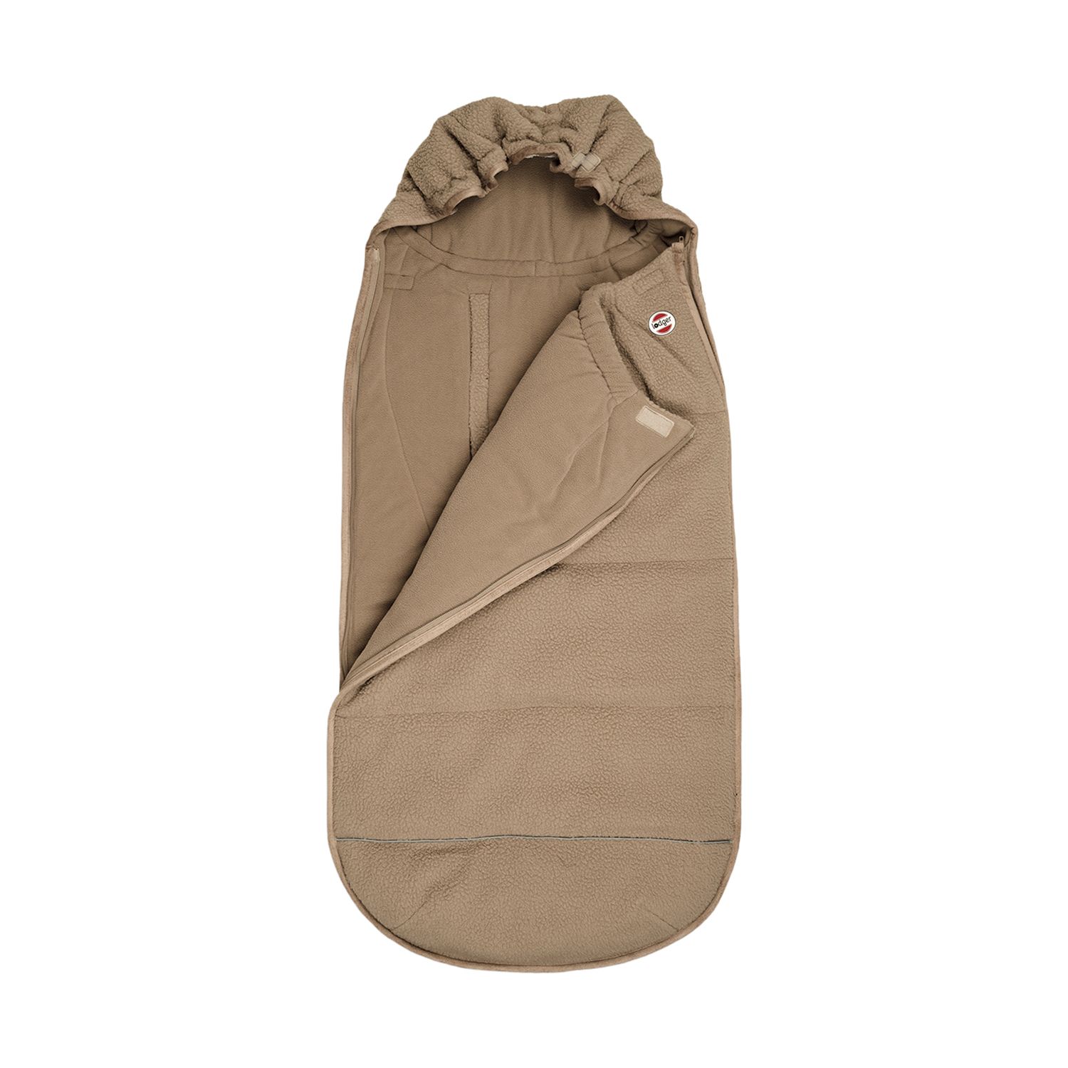 Lodger Mini-Bunker Voetenzak - Teddy Fleece - Beige