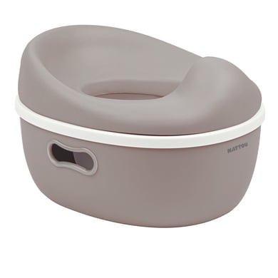 Nattou CARE Leerpotje POTTY 3 in 1 taupe