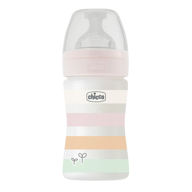 Chicco Babyfles welzijn 150 ml vanaf 0 maanden in wit