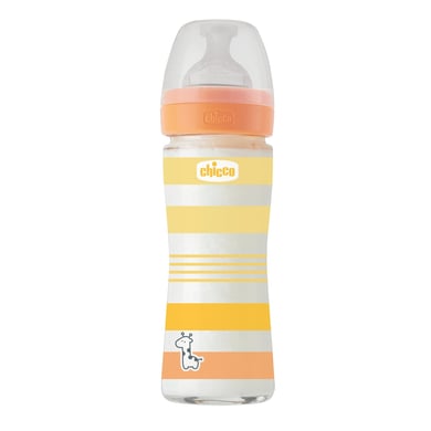 Chicco Babyfles well-being 240 ml vanaf 0 maanden in geel