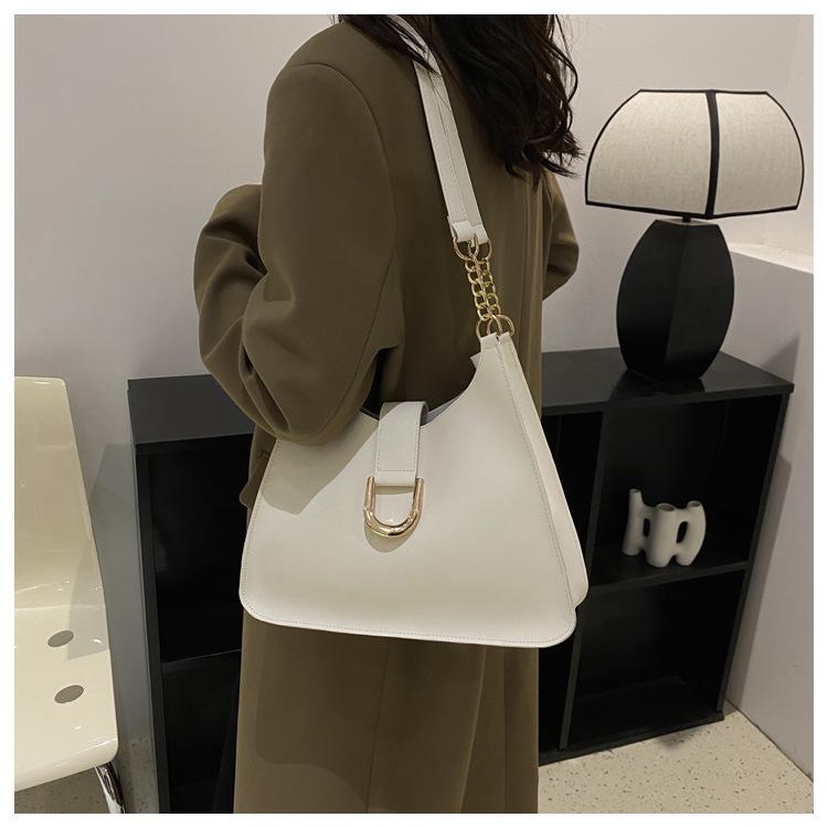 Tringa Retro klassieke schoudertas portemonnee voor vrouwen, handtas crossbody tas onderarm PU leren portemonnee tote