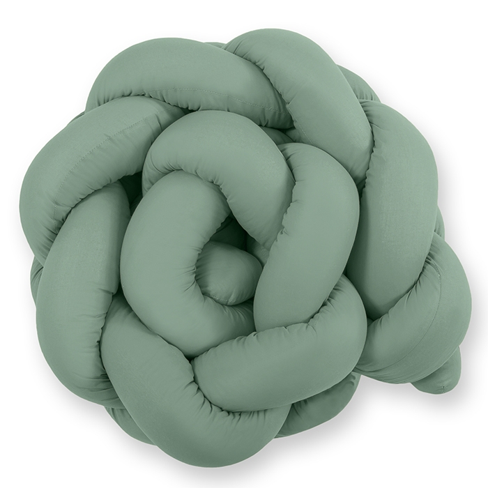 My Sweet Baby Bed/Boxbumper Knot Pastel Green-Knot Pillow L 180 cm - H 20 cm