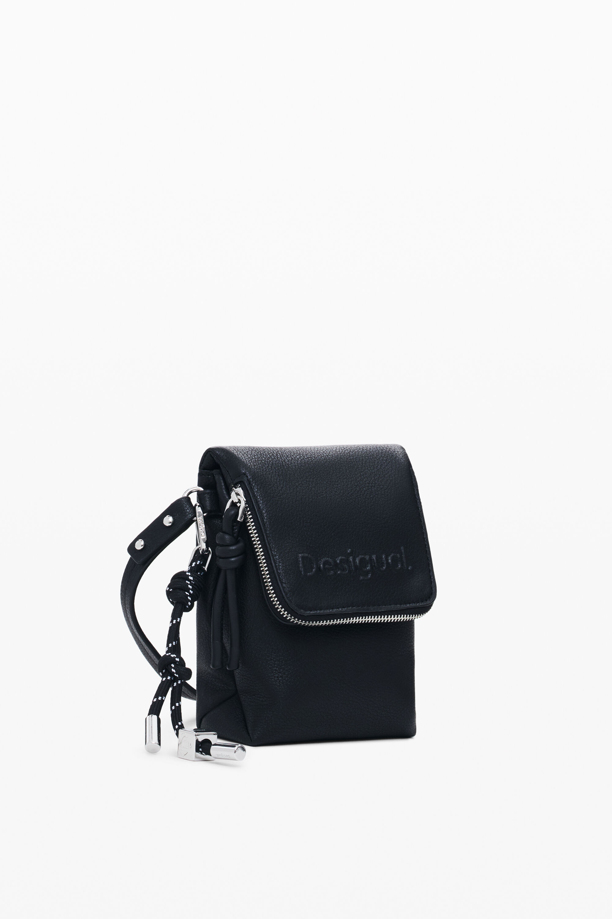 Desigual Telefoonhouder portemonnee - BLACK