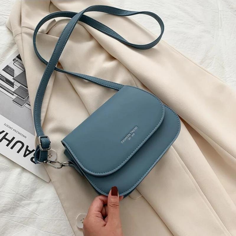 Kayusha Yogodlns Trendy Zadel Schoudertas Dames PU Lederen Crossbody Portemonnee Eenvoudige Effen Kleur Flap Handtassen Zakje kaki
