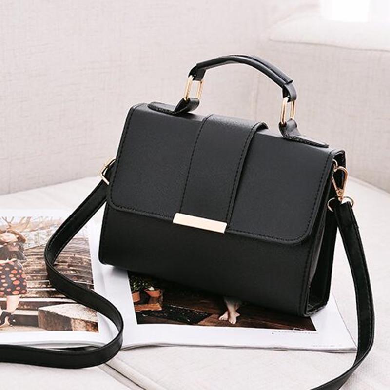 Nastbon Retro dames handtas, dames crossbody tassen, PU leer, vrouwelijk, flap schoudertas 20*7*14cm bruin