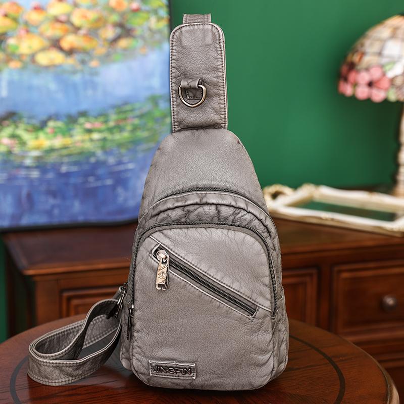 Your favorite bag Vrouwentassen Borsttas voor vrouwen PU-lederen zachte borsttas Messenger-tassen Hoge kwaliteit Vintage vrouwelijke schoudertas Outdoor Crossbody 18cm10cm28cm zwart
