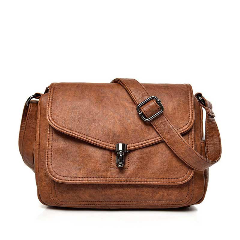 Nastbon Merk, Hoge kwaliteit, Leer, Handtassen, Crossbody, Dames, Messenger Bags paars