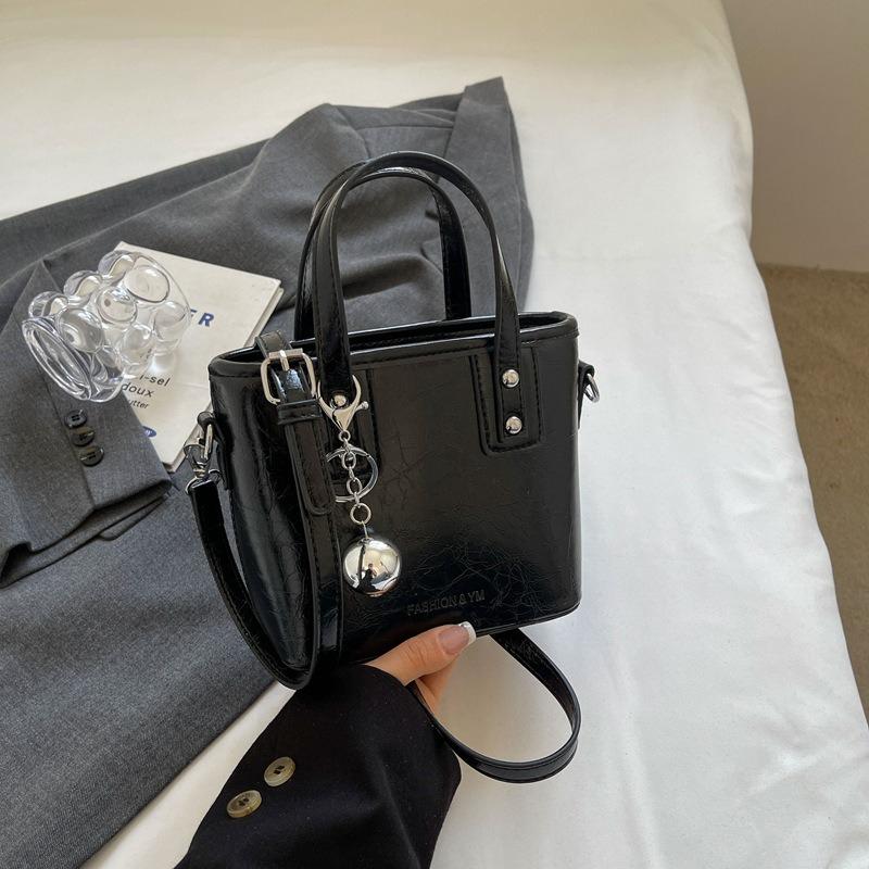 Fancy Lady Damestassen 2024 Nieuwe Crossbody-tas Zomer Bucket Bag Veelzijdige High-end Damestas Populaire Handtas zwart