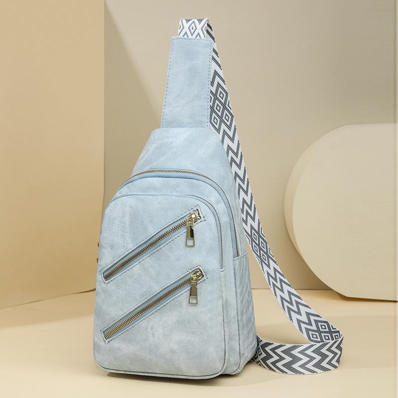 Kuluosidi Crossbody tas Dames borsttas Dubbellaags reis schoudertas Mobiele telefoon tas bruin