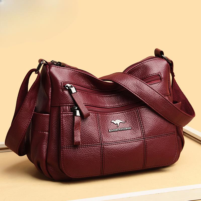 Versatile bag Designer Handtassen Dames Portemonnees En Handtassen Retro Schoudertassen Hoge Kwaliteit Leren Crossbody Tassen voor Vrouwen 2021 Nieuw 28cm x 12cm x 23cm