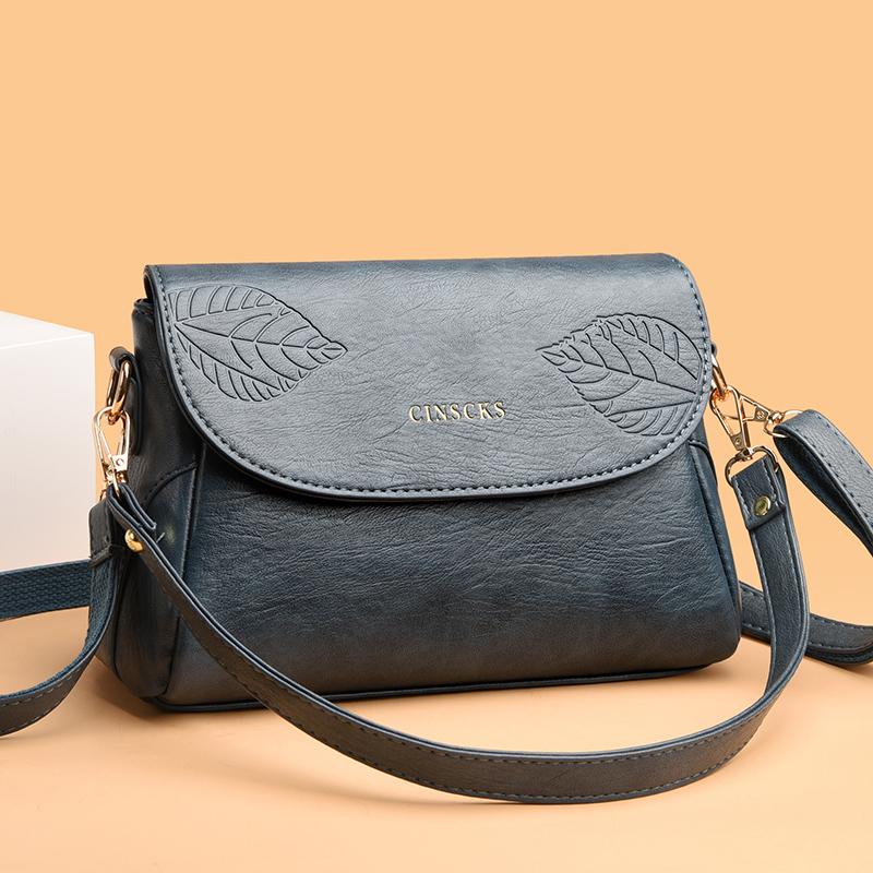 Leather bag Hoge kwaliteit zachte leren handtassen vrouwen luxe portemonnees vrouwelijke tas designer dames schouder crossbody tassen tote sac 26cm 10cm 16cm