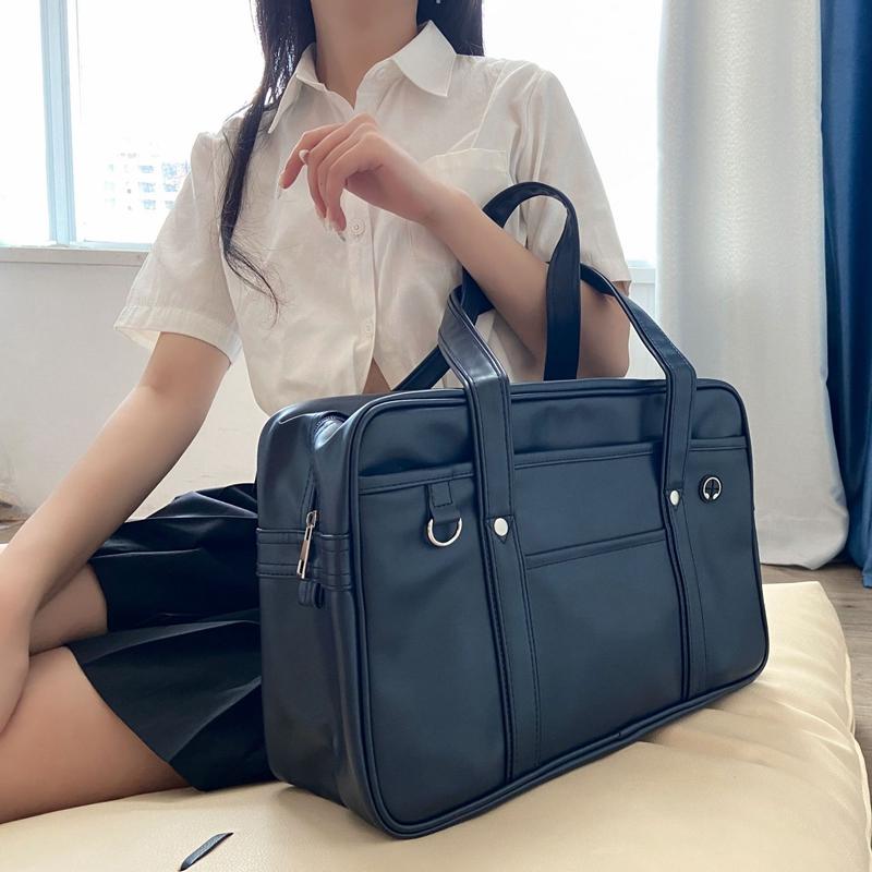 Boho berry Japanse schoudertas voor vrouwen PU Itabag Transparante tas JK Tote Bag Handtassen Ita Bag Crossbody Bag koffie