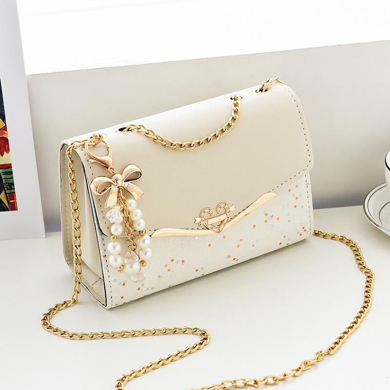 Mandarin Mode PU leren klep dames handtas veelzijdige dames crossbody schoudertas multifunctionele dames portemonnee blauw