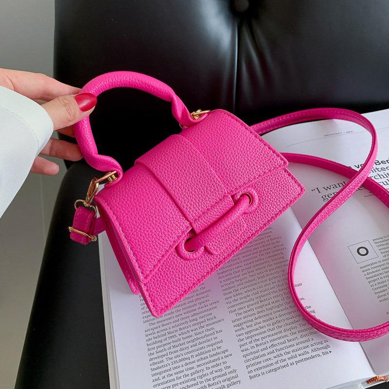 Fancy Lady High-end damestassen 2024 Nieuwe nichehandtassen Veelzijdige textuur Mini-crossbodytas wit