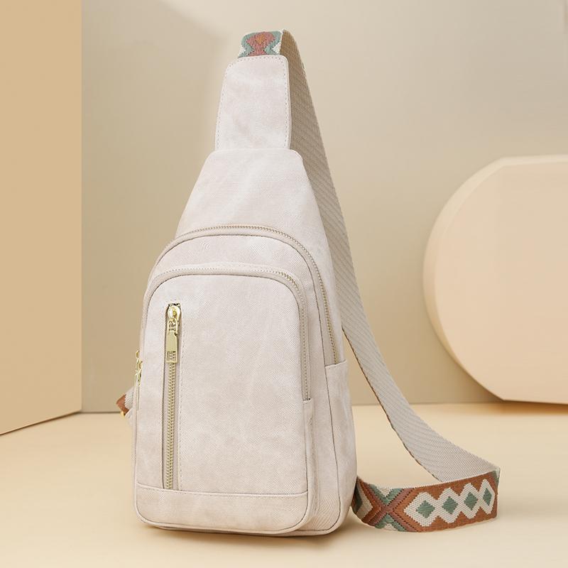 Kuluosidi Zachte leren borsttas Dames crossbody tas Waterafstotende schoudertas Mobiele telefoon tas Multi-pocket tas blauw