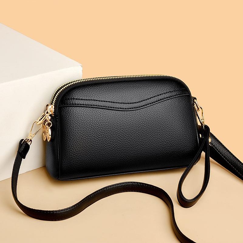 JINBAOSEN BAG Cross Border 2024 Nieuwe damestas Zomer mobiele tas woon-werkverkeer veelzijdige handheld zero portemonnee dubbele baai enkele schouder crossbody tas