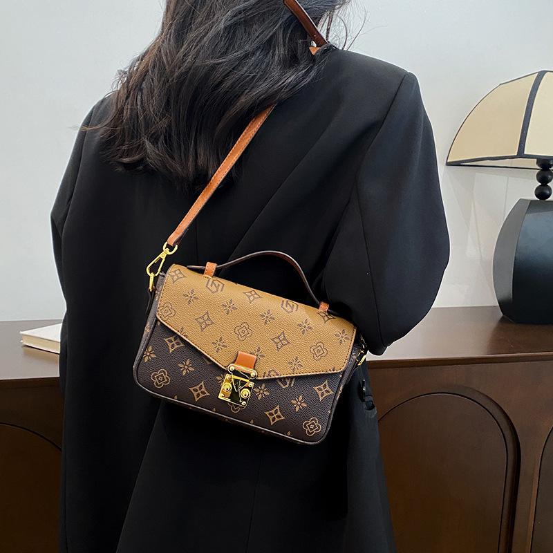 Today bag Nieuwe luxe mode bedrukte dames tas met één schouder, hete verkoop kleine vierkante tas, veelzijdige hoge kwaliteit crossbody tas