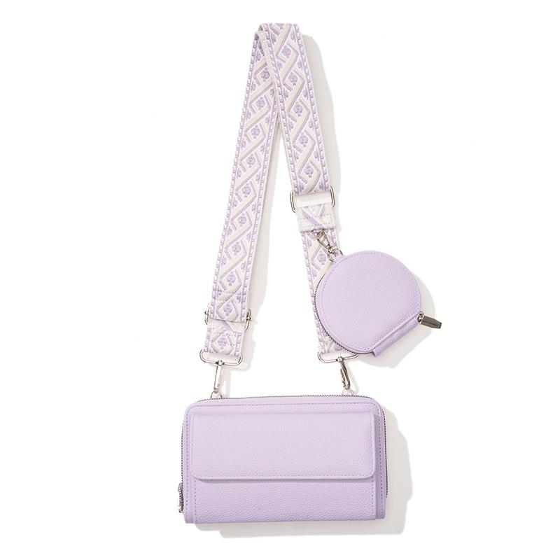 Dola Multifunctionele mobiele telefoon tas set Vrouwen schouder mini portemonnee en crossbody tas set Modieuze veelzijdige portemonnee set