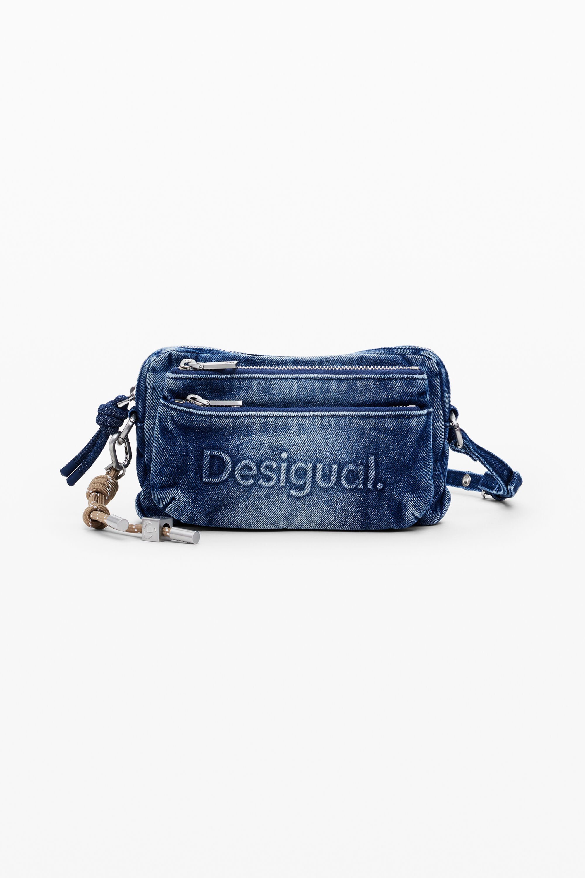 Desigual Grote portemonnee met meerdere vakken - BLUE