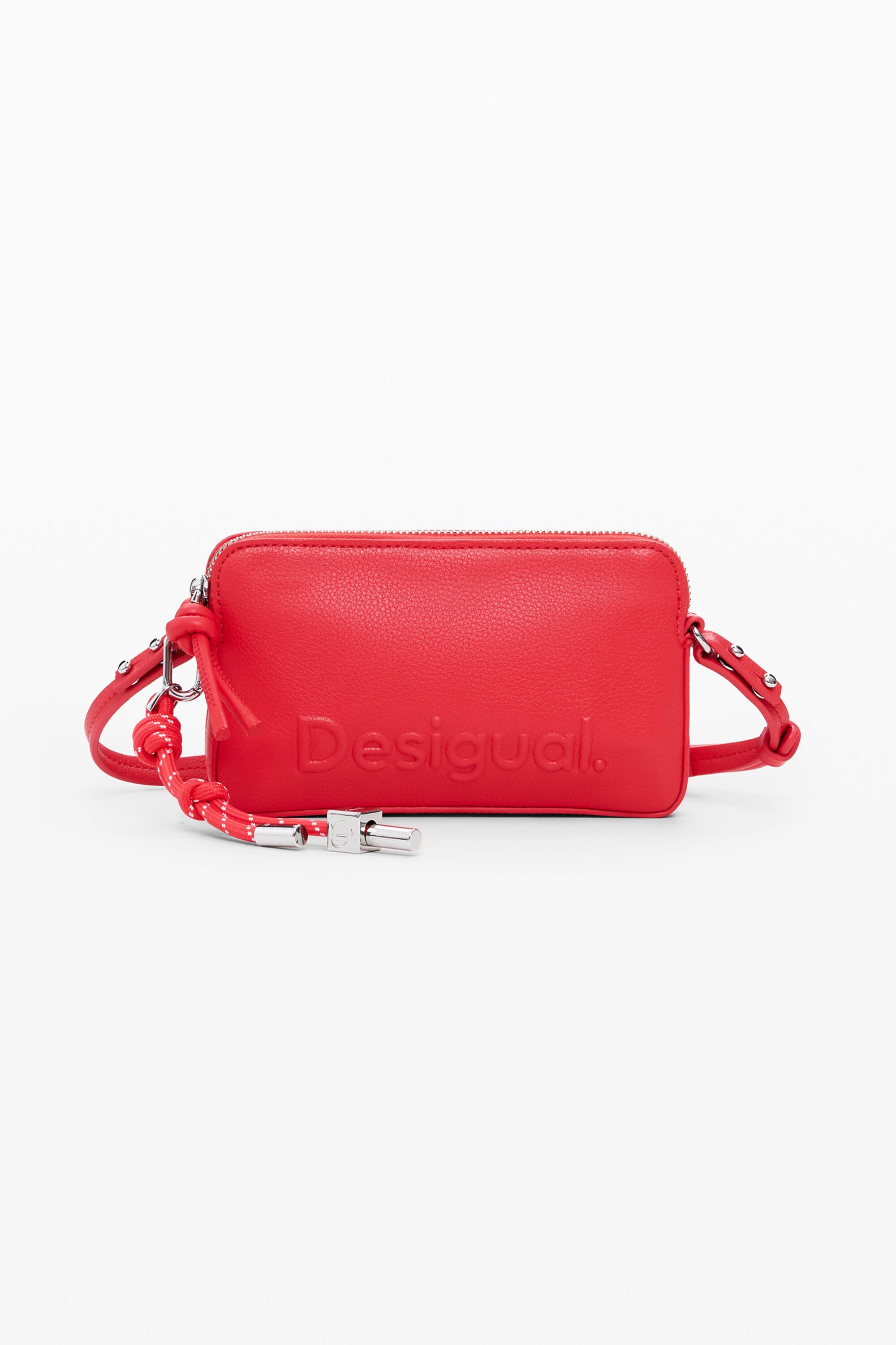 Desigual Kleine portemonnee met logo - ORANGE