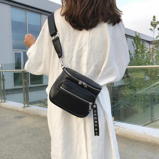 Lovely Home For Family Handtas Dames Schoudertas Portemonnee Crossbody Tas Dames Tote Portemonnee Modieus Leer One Size zwart
