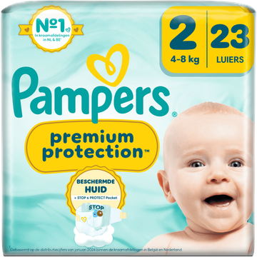 Pampers ampers Premium Protection Maat 2, 23 Luiers bij Jumbo