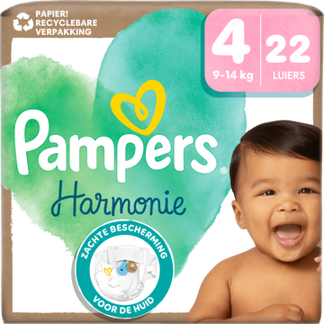 Pampers ampers Harmonie Luiers Maat 4, 22 Luiers bij Jumbo