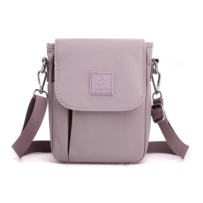 RUWB BAGS Mode Kleine Crossbody Tassen Voor Vrouwen Mini Handtas Vrouwen Nylon Schouder Tas Voor Meisjes Dame Fanny Pack roze
