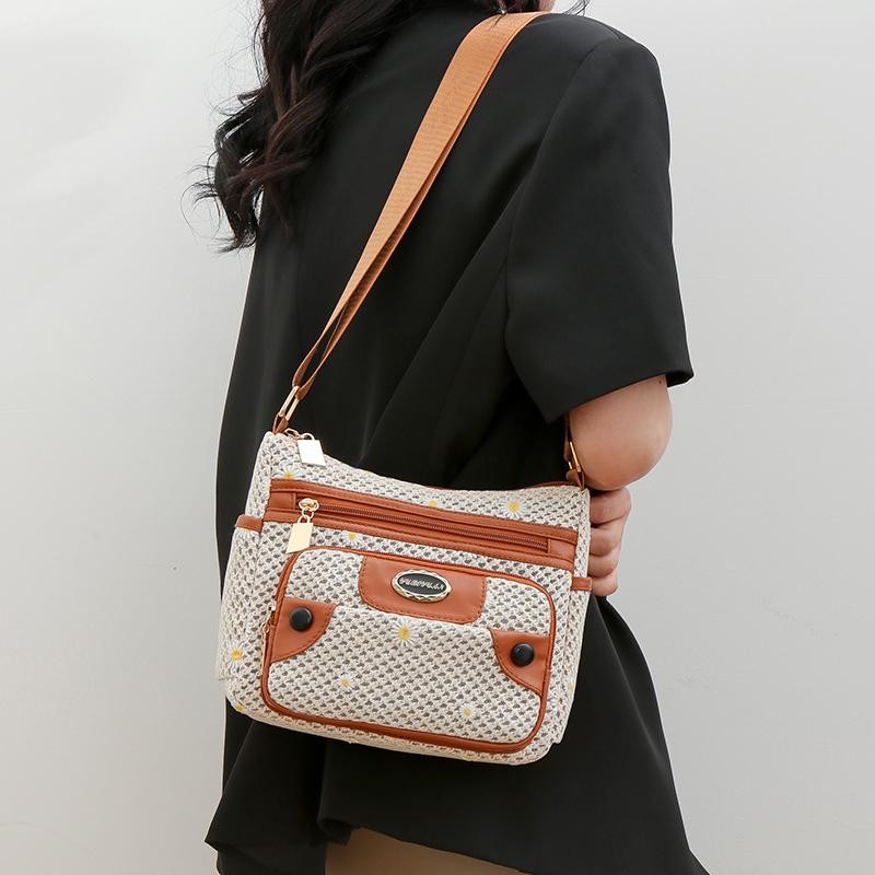 RUWB BAGS Zachte PU-lederen luxe handtassen portemonnees damestassen designer schoudertas crossbody tas voor vrouwen merk 2024 trend messenger bags beige