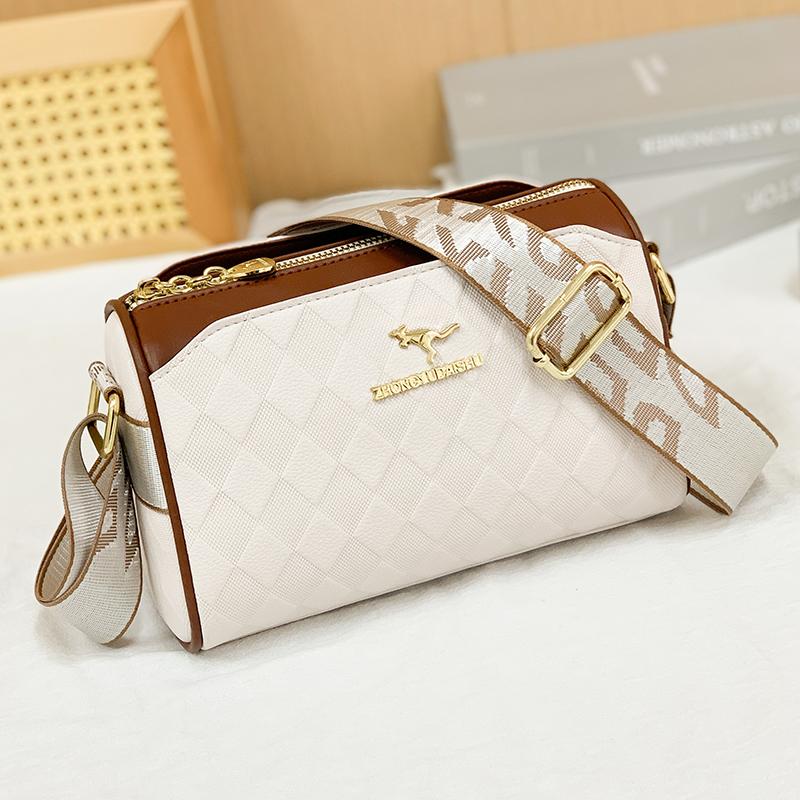 Versatile bag Luxe dames handtas Designer dames hoge kwaliteit zachte kleine vierkante tas modetrend dames meerlagige crossbody tassen