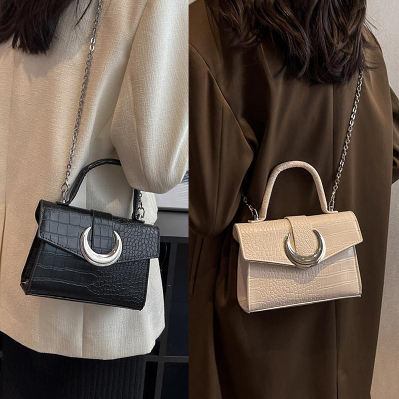 Sunnyway Vintage vrijetijdsketen Nieuwe eenvoudige mode Cross-body damestas Trend schoudertas