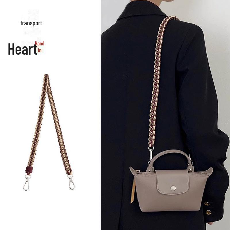 VantaGoods Longxiang Mini Tas Handgeweven DIY Gevlochten Touw Crossbody Riem