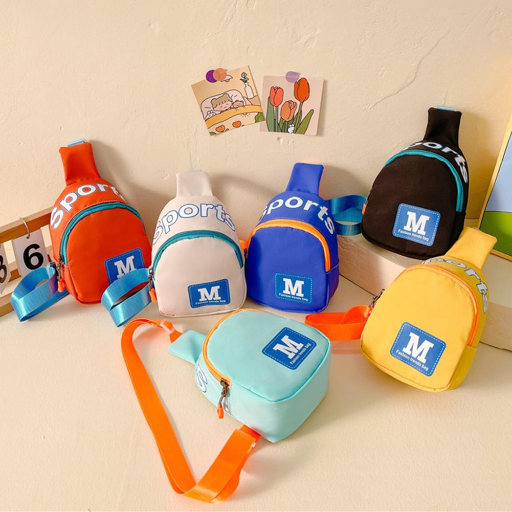 Warm clothes family Jongens Cross Bag Fashion Letter Jongens Tassen Borsttas Voor Jongens Meisjes Mini Tas Heuptas Sling Bag Munt Portemonnee Kinderen Riem Telefoontas groen