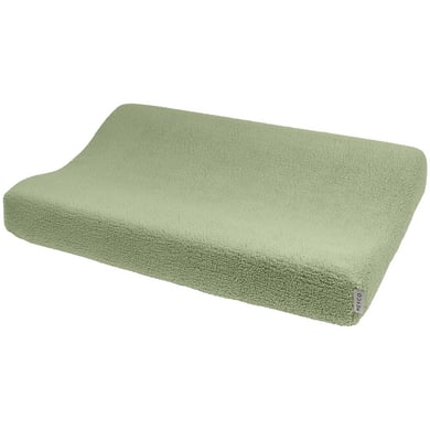 Meyco Aankleedkussenhoes teddy Olive Green 50 x 70 cm