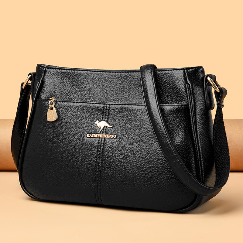 Sports Trend Bag Tas Damestas Fashion Atmosphere Moedertas Crossbodytas Dames Grote Capaciteit Schoudertas zwart