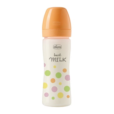 Chicco Perfect Easy 250 ml babyfles in orange