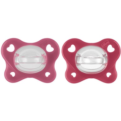 Chicco Fopspeen PhysioForma Dual Soft 16-36 maanden in roze