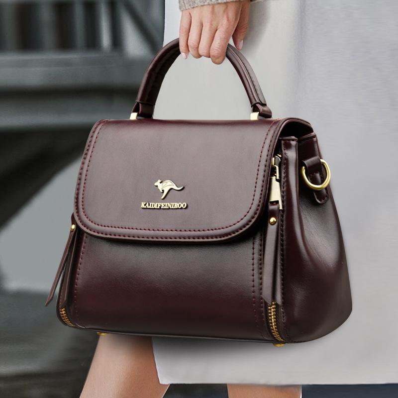 The Bags Family Tas Damestas Sfeervolle tas voor moeders van middelbare leeftijd Crossbodytas Dames Schoudertas Handtas Dames rood